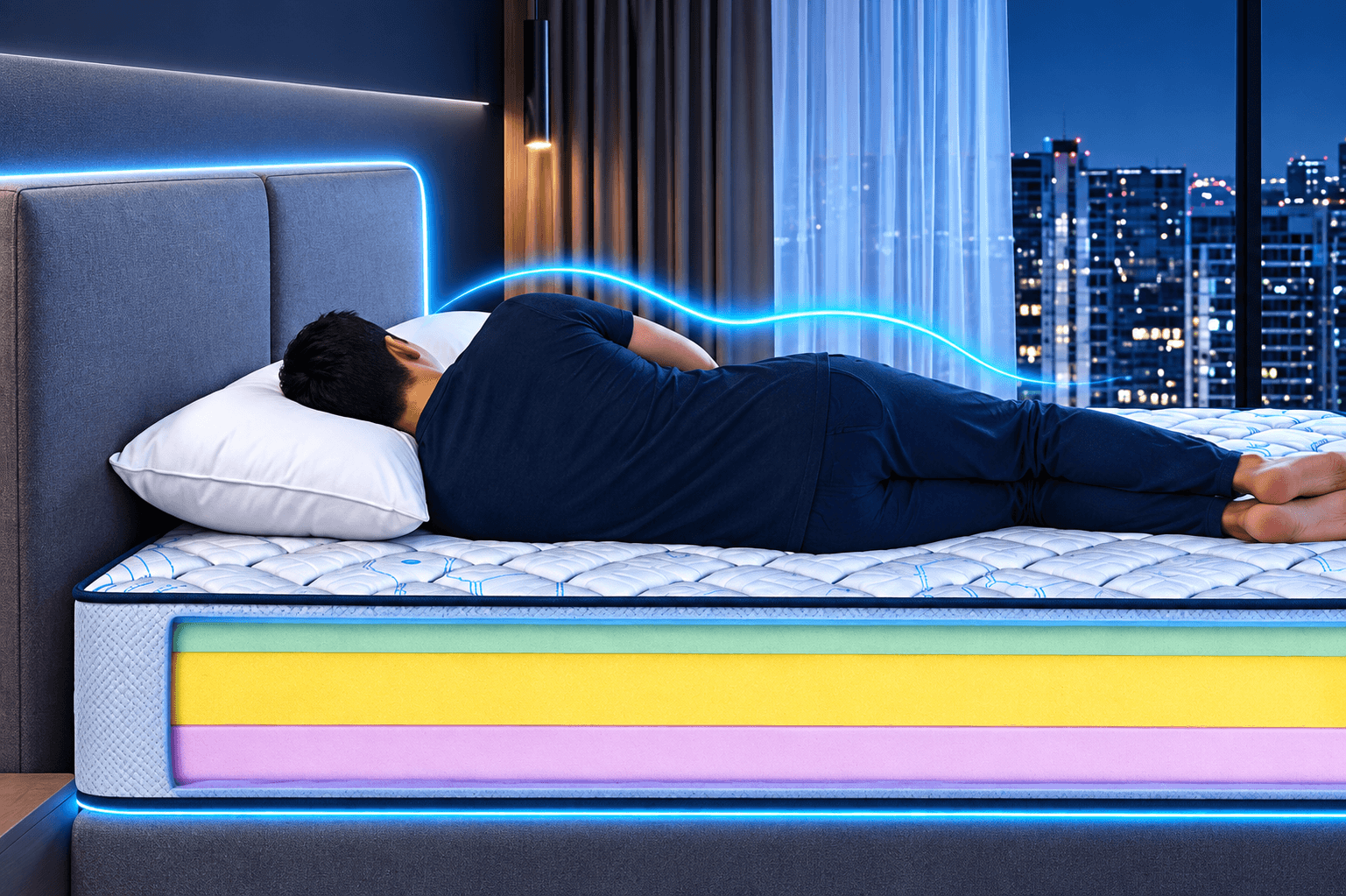 Inside a Mattress