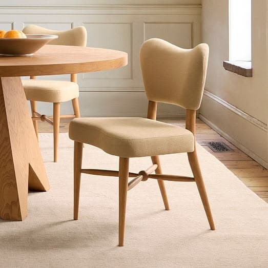 M&F Studio Mira Petal-Back Chair