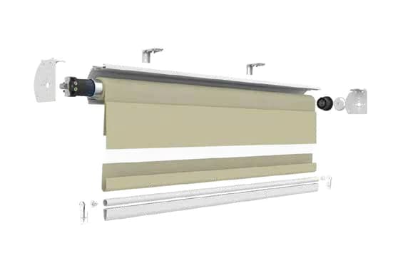 Automatrix AM-25 Motorized Zebra Blind