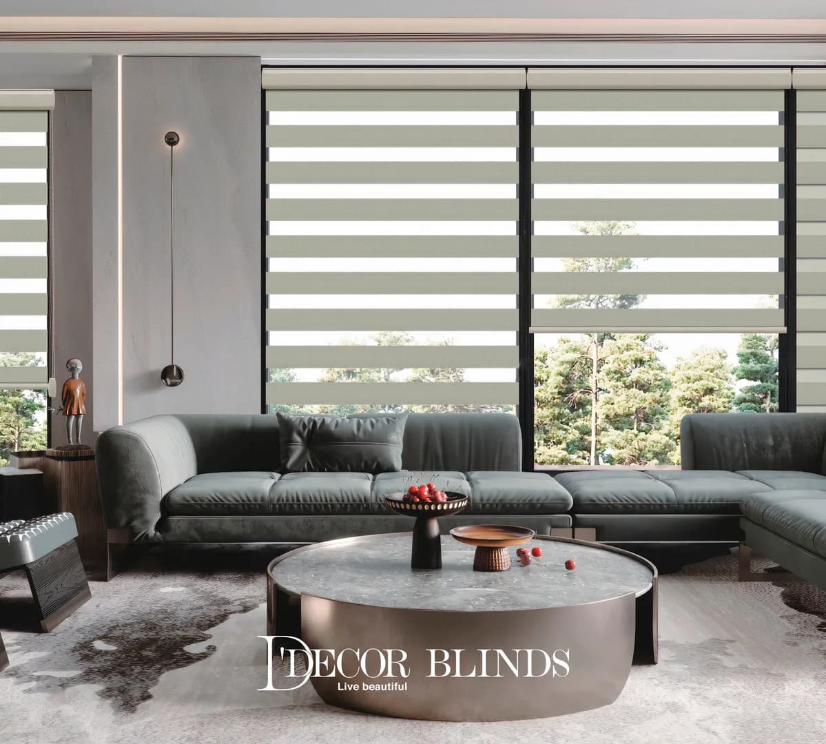D'Decor Zebra Blinds