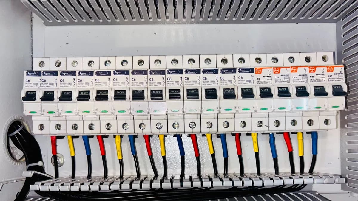 Electrical Team at work